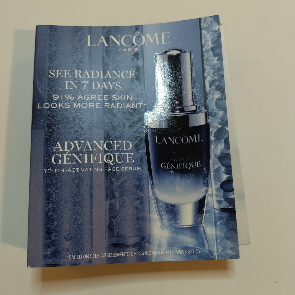 New Lancôme Paris Advanced Génifique Youth Activating Face Serum .27 fl oz